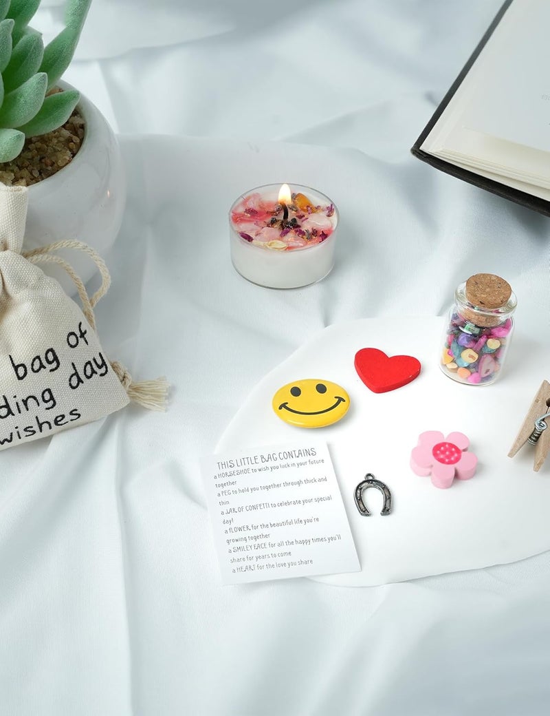 Handmade Cute Wedding Day Gifts for Bride From Best Friend, Bride Gifts, Wedding Card,Wedding Blessing Souvenirs, Beautiful Souvenirs for Honeymooner on Their Wedding Day. - Image 4